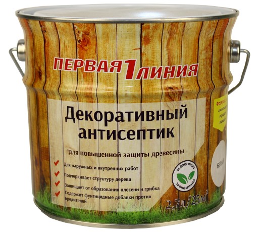 Декоративный антисептик по дереву
